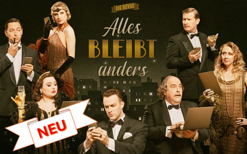 Kabarett Simpl Flyer Textausschnitt - Alles bleibt anders